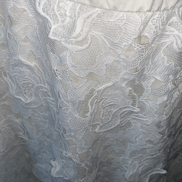 ELOQUII 3D  LACE FIT AND FLARE DRESS - Picture 7 of 10